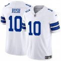 Cheap Men's Dallas Cowboys #10 Cooper Rush White 2023 F.U.S.E. Vapor Untouchable Limited Football Stitched Jerseys