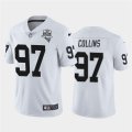 Wholesale Cheap Nike Las Vegas Raiders 97 Maliek Collins White 2020 Inaugural Season Vapor Untouchable Limited Jersey