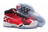 Wholesale Cheap Air Jordan 30 East vs West Galaxy Red/White-black