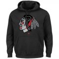 Wholesale Cheap Chicago Blackhawks Majestic Game Reflex Pullover Hoodie Black