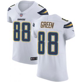 Wholesale Cheap Nike Chargers #88 Virgil Green White Men\'s Stitched NFL Vapor Untouchable Elite Jersey