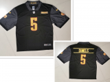 Cheap Men's Washington Commanders #5 Jayden Daniels Nike Black Alternate Vapor Untouchable Limited Jersey