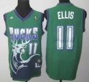 Wholesale Cheap Milwaukee Bucks #11 Monta Ellis ABA Hardwood Classics Swingman Green Jersey