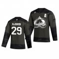 Wholesale Cheap Colorado Avalanche #29 Nathan MacKinnon Adidas 2019 Veterans Day Men's Authentic Practice NHL Jersey Camo