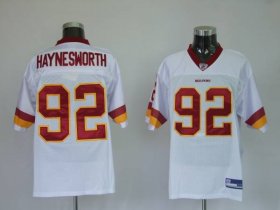 Wholesale Cheap Redskins #92 Albert Haynesworth Stitched White NFL Jersey