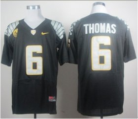 Wholesale Cheap Oregon Ducks #6 DeAnthony Thomas 2013 Black Elite Jersey