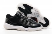 Wholesale Cheap Air Jordan 11 72 10 Low Black/white-red