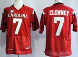 Wholesale Cheap South Carolina Gamecocks #7 Jadeveon Clowney 2013 Red Jersey