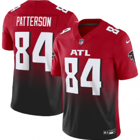 Wholesale Cheap Men\'s Atlanta Falcons #84 Cordarrelle Patterson Red Black 2023 F.U.S.E. Vapor Untouchable Limited Football Stitched Jersey