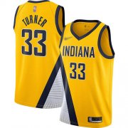 Wholesale Cheap Pacers #33 Myles Turner Gold Basketball Swingman Statement Edition 2019-2020 Jersey