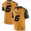 Wholesale Cheap Missouri Tigers 6 J'Mon Moore Gold Nike College Football Jersey