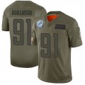 Wholesale Cheap Nike Lions #91 A'Shawn Robinson Camo Men's Stitched NFL Limited 2019 Salute To Service Jersey