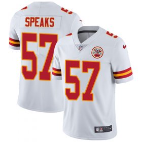 Wholesale Cheap Nike Chiefs #57 Breeland Speaks White Men\'s Stitched NFL Vapor Untouchable Limited Jersey