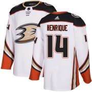 Wholesale Cheap Adidas Ducks #14 Adam Henrique White Road Authentic Stitched NHL Jersey