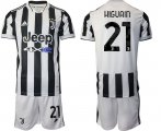 Wholesale Cheap Men 2021-2022 Club Juventus home white 21 Adidas Soccer Jerseys