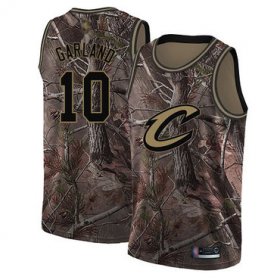 Wholesale Cheap Cavaliers #10 Darius Garland Camo Basketball Swingman Realtree Collection Jersey