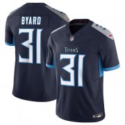 Wholesale Cheap Men's Tennessee Titans #31 Kevin Byard Navy 2023 F.U.S.E Vapor Untouchable Stitched Jersey