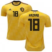 Wholesale Cheap Belgium #18 Hazard Away Soccer Country Jersey