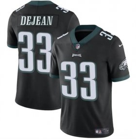 Cheap Men\'s Philadelphia Eagles #33 Cooper DeJean Black 2024 Draft Vapor Untouchable Limited Football Stitched Jersey