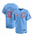 Cheap Men's Chicago Cubs #52 Pete Crow-Armstrong 2024-25 Blue 2nd Alternate Limited Stitched Baseball Jersey