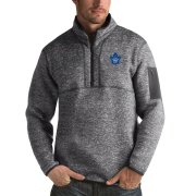 Wholesale Cheap Toronto Maple Leafs Antigua Fortune Quarter-Zip Pullover Jacket Black