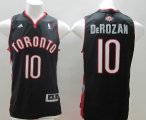 Wholesale Cheap Toronto Raptors #10 Demar DeRozan Revolution 30 Swingman Black Jersey