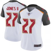 Wholesale Cheap Nike Buccaneers #27 Ronald Jones II White Women's Stitched NFL Vapor Untouchable Limited Jersey