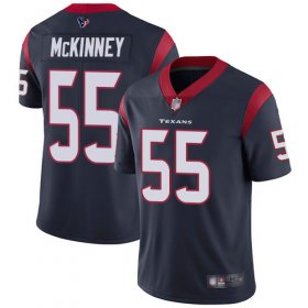 Wholesale Cheap Nike Texans #55 Benardrick McKinney Navy Blue Team Color Men\'s Stitched NFL Vapor Untouchable Limited Jersey