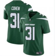 Cheap Men's New York Jets #31 Tarik Cohen Green Vapor Untouchable Limited Football Stitched Jersey