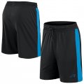 Wholesale Cheap Men's Carolina Panthers Black Performance Shorts