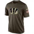 Wholesale Cheap Men's Cincinnati Bengals Salute To Service Nike Dri-FIT T-Shirt