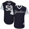 Wholesale Cheap Yankees #52 C.C. Sabathia Navy 