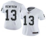 Wholesale Cheap Women's Las Vegas Raiders #13 Hunter Renfrow White 2019 Vapor Untouchable Stitched NFL Nike Limited Jersey