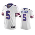 Wholesale Cheap Men's Buffalo Bills #5 Marquez Stevenson White Vapor Untouchable Limited Stitched Jersey