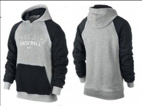 Wholesale Cheap Toronto Blue Jays Pullover Hoodie Grey & Black