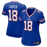 Cheap Women's Buffalo Bills #18 Amari Cooper Royal Stitched Football Jersey(Run Small)