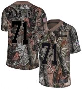 Wholesale Cheap Nike Browns #71 Jedrick Wills JR Camo Men's Stitched NFL Limited Rush Realtree Jersey