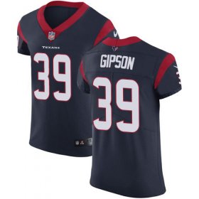 Wholesale Cheap Nike Texans #39 Tashaun Gipson Navy Blue Team Color Men\'s Stitched NFL Vapor Untouchable Elite Jersey