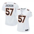 Wholesale Cheap Nike Broncos #57 Tom Jackson White Women's Stitched NFL Game Event Jersey