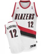 Wholesale Cheap Portland Trail Blazers #12 LaMarcus Aldridge White Swingman Jersey