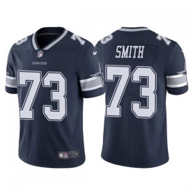 Wholesale Cheap Men\'s Dallas Cowboys #73 Tyler Smith Navy Vapor Limited Stitched Jersey