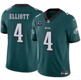 Cheap Men\'s Philadelphia Eagles #4 Jake Elliott Green F.U.S.E. With 3-Star C Patch Vapor Untouchable Limited Football Stitched Jersey