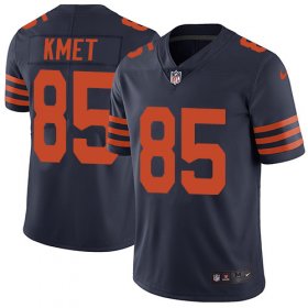 Wholesale Cheap Nike Bears #85 Cole Kmet Navy Blue Alternate Men\'s Stitched NFL Vapor Untouchable Limited Jersey