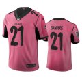 Wholesale Cheap Atlanta Falcons #21 Deion Sanders Pink Vapor Limited City Edition NFL Jersey