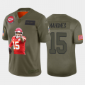 Cheap Kansas City Chiefs #15 Patrick Mahomes Nike Team Hero 1 Vapor Limited NFL Jersey Camo