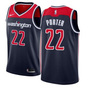 Wholesale Cheap Nike Wizards #22 Otto Porter Navy Blue NBA Swingman Statement Edition Jersey