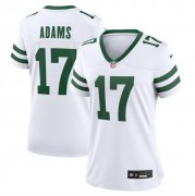 Cheap Women's New York Jets #17 Davante Adams White Stitched Jersey(Run Small)