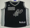 Wholesale Cheap Men's San Antonio Spurs #22 Tiago Splitter Revolution 30 Swingman 2015-16 New Black Jersey