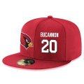 Wholesale Cheap Arizona Cardinals #20 Deone Bucannon Snapback Cap NFL Player Red with White Number Stitched Hat