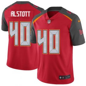 Wholesale Cheap Nike Buccaneers #40 Mike Alstott Red Team Color Men\'s Stitched NFL Vapor Untouchable Limited Jersey